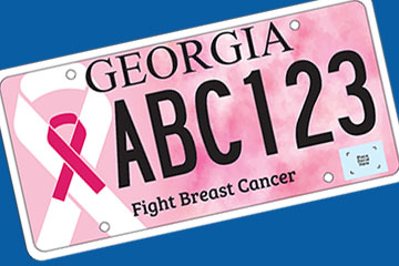 Breast Cancer<br>License Plate Fund
